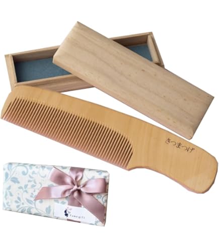 Amazon | 薩摩つげ櫛 とき櫛 四寸五分 中歯 | 薩摩つげ | 櫛・コーム 通販